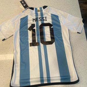 Youth Adidas 13/14 Lionel Messi Argentina Jersey